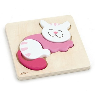Viga Viga 59930 Pierwsze puzzle maluszka - kot (box) Viga Viga 59930 Pierwsze puzzle maluszka - kot (box)