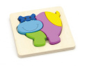 Viga Viga 59932 Pierwsze puzzle maluszka - hipopotam (box)