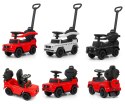 Milly Mally Pojazd z rączką MERCEDES G350d Black Czarny Jeździk Pchacz kierownica z logo klakson wysuwane podnóżki schowek 12m+ Milly Mally Pojazd z rączką MERCEDES G350d Black Czarny Jeździk Pchacz kierownica z logo klakson wysuwane podnóżki schowek 12m+
