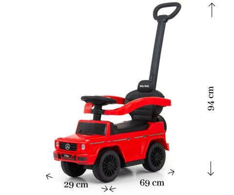 Milly Mally Pojazd z rączką MERCEDES G350d Red Milly Mally Pojazd z rączką MERCEDES G350d Red