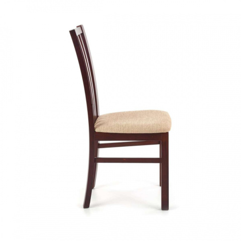 Halmar GERARD7 krzesło ciemny orzech / tap: Torent Beige Halmar GERARD7 krzesło ciemny orzech / tap: Torent Beige