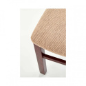 Halmar GERARD7 krzesło ciemny orzech / tap: Torent Beige Halmar GERARD7 krzesło ciemny orzech / tap: Torent Beige