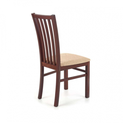 Halmar GERARD7 krzesło ciemny orzech / tap: Torent Beige Halmar GERARD7 krzesło ciemny orzech / tap: Torent Beige