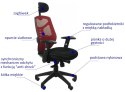Fotel obrotowy KB-8905 CZERWONY - krzesło biurowe do biurka - TILT, ZAGŁÓWEK Fotel obrotowy KB-8905 CZERWONY - krzesło biurowe do biurka - TILT, ZAGŁÓWEK