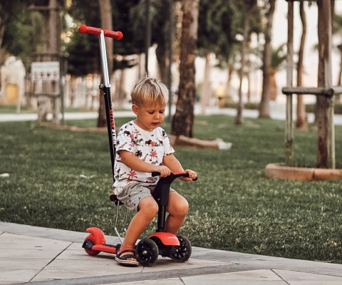 Milly Mally Scooter Little Star Pink Hulajnoga 3w1 Milly Mally Scooter Little Star Pink Hulajnoga 3w1