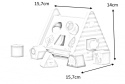 Viga Viga 44007 PolarB 5w1 Edukacyjny Sorter Viga Viga 44007 PolarB 5w1 Edukacyjny Sorter