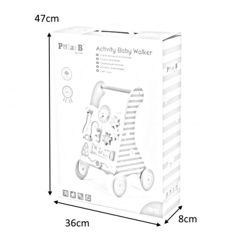 Viga Viga 44028 PolarB Chodzik edukacyjny Viga Viga 44028 PolarB Chodzik edukacyjny