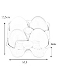 Viga Viga 50044 Jajka drewniane - 4 sztuki