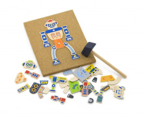 Viga Viga 50335 Korkowa przybijanka - robot Viga Viga 50335 Korkowa przybijanka - robot
