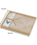 Viga Viga 56301 Drewniany Tangram Viga Viga 56301 Drewniany Tangram
