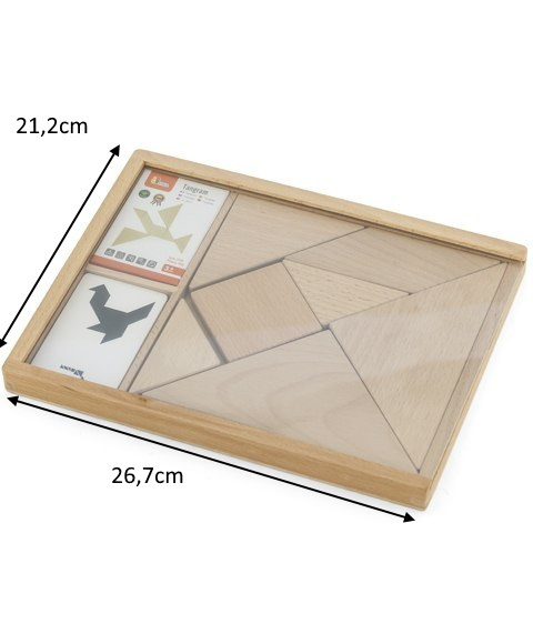 Viga Viga 56301 Drewniany Tangram Viga Viga 56301 Drewniany Tangram