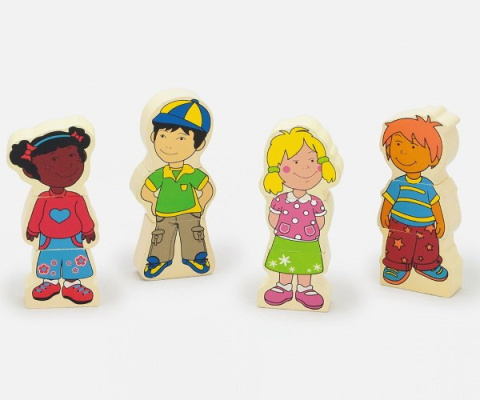 Viga Viga 59699 Figurki magnetyczne - dzieci Viga Viga 59699 Figurki magnetyczne - dzieci