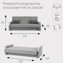 Markos Kanapa / Wersalka / Sofa INES Markos Kanapa / Wersalka / Sofa INES