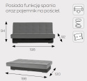 Markos Kanapa / Wersalka / Sofa KAIR Markos Kanapa / Wersalka / Sofa KAIR