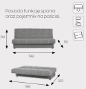 Markos Kanapa / Wersalka / Sofa KOBI Markos Kanapa / Wersalka / Sofa KOBI