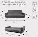 Markos Kanapa / Wersalka / Sofa KORFU Markos Kanapa / Wersalka / Sofa KORFU