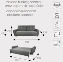 Markos Kanapa / Wersalka / Sofa ONTARIO DL Markos Kanapa / Wersalka / Sofa ONTARIO DL