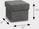 Markos Pufa KWADRAT 47X47 Markos Pufa KWADRAT 47X47