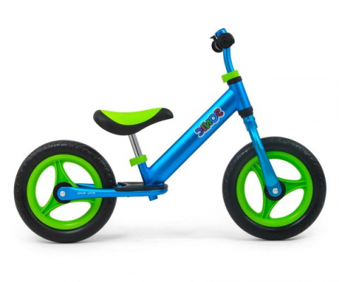 Milly Mally Rowerek Biegowy Sonic Blue Niebiesko Zielony regulacja wysokości kierownicy i siodełka dzwonek łożyskowane koła Milly Mally Rowerek Biegowy Sonic Blue Niebiesko Zielony regulacja wysokości kierownicy i siodełka dzwonek łożyskowane koła