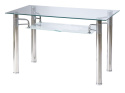 SIGNAL STÓŁ RENI A TRANSP./CHROM 120X65X74 SIGNAL STÓŁ RENI A TRANSP./CHROM 120X65X74