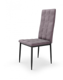 Halmar K415 krzesło popielaty tkanina velvet + stal Halmar K415 krzesło popielaty tkanina velvet + stal