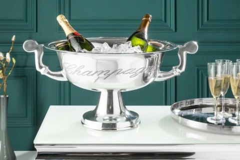 Invicta Interior INVICTA CHAMPAGNE - SZAMPANIERA 40cm chłodziarka do szampana - aluminium Invicta Interior INVICTA CHAMPAGNE - SZAMPANIERA 40cm chłodziarka do szampana - aluminium