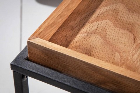 Invicta Interior INVICTA zestaw stolików ELEMENTS czarne - MDF, metal Invicta Interior INVICTA zestaw stolików ELEMENTS czarne - MDF, metal