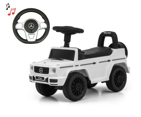 POJAZD JEŹDZIK PCHACZ MERCEDES G350d White S BIAŁY Milly Mally AUTKO 12m+ POJAZD JEŹDZIK PCHACZ MERCEDES G350d White S BIAŁY Milly Mally AUTKO 12m+