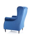 SIGNAL FOTEL BARON VELVET GRANATOWY BLUVEL 86 / WENGE SIGNAL FOTEL BARON VELVET GRANATOWY BLUVEL 86 / WENGE