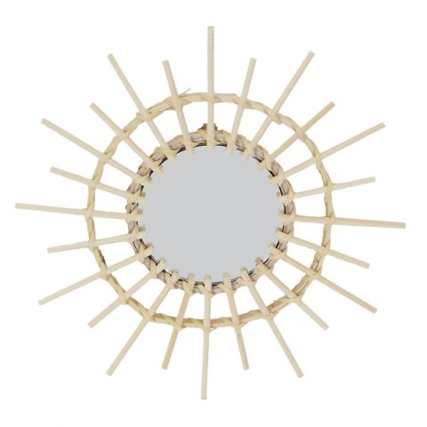 Intesi Lustro Zestaw 3 luster rattanowych okragłe Lipsi kolor naturalny do salonu przedpokoju studia sypialni Intesi Lustro Zestaw 3 luster rattanowych okragłe Lipsi kolor naturalny do salonu przedpokoju studia sypialni