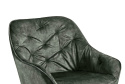 Halmar K418 krzesło ciemny zielony tkanina velvet/czarny Halmar K418 krzesło ciemny zielony tkanina velvet/czarny
