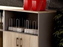 PODSTAWA POD KOMPUTER NA KÓŁKACH Silver PC DĄB SONOMA + Szara platyna Meble Biurowe PODSTAWA POD KOMPUTER NA KÓŁKACH Silver PC DĄB SONOMA + Szara platyna Meble Biurowe