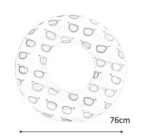Bestway Bestway 36057 KÓŁKO DO PŁYWANIA OKULARY 76cm Bestway Bestway 36057 KÓŁKO DO PŁYWANIA OKULARY 76cm