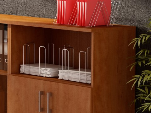 Meble Biurowe Pozostałe Silver K-KL grusza polna + szara platyna Meble Biurowe Pozostałe Silver K-KL grusza polna + szara platyna