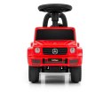 Milly Mally Pojazd Jeździk MERCEDES G350d Red S Czerwony autko Chodzik Pchacz schowek pod siedzeniem oparcie 12 m+ klakson Milly Mally Pojazd Jeździk MERCEDES G350d Red S Czerwony autko Chodzik Pchacz schowek pod siedzeniem oparcie 12 m+ klakson