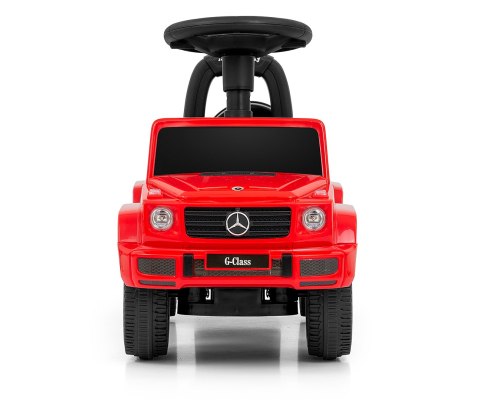 Milly Mally Pojazd Jeździk MERCEDES G350d Red S Czerwony autko Chodzik Pchacz schowek pod siedzeniem oparcie 12 m+ klakson Milly Mally Pojazd Jeździk MERCEDES G350d Red S Czerwony autko Chodzik Pchacz schowek pod siedzeniem oparcie 12 m+ klakson