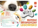 Materac piankowy Hevea Psie Historie ortopedyczny 120x80 (granatowy) Materac piankowy Hevea Psie Historie ortopedyczny 120x80 (granatowy)