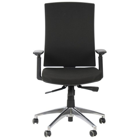 Fotel obrotowy KB-8922B/ALU CZARNY - krzesło biurowe do biurka - TILT Fotel obrotowy KB-8922B/ALU CZARNY - krzesło biurowe do biurka - TILT