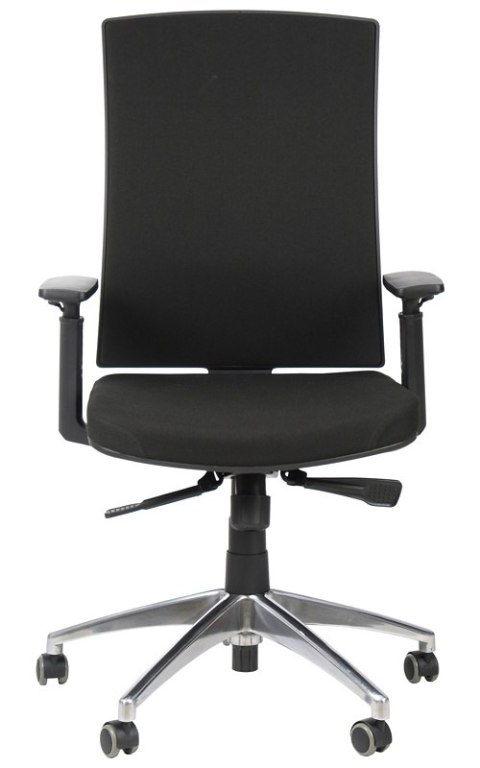 Fotel obrotowy KB-8922B/ALU CZARNY - krzesło biurowe do biurka - TILT Fotel obrotowy KB-8922B/ALU CZARNY - krzesło biurowe do biurka - TILT