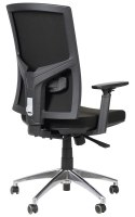 Fotel obrotowy KB-8922B/ALU CZARNY - krzesło biurowe do biurka - TILT Fotel obrotowy KB-8922B/ALU CZARNY - krzesło biurowe do biurka - TILT
