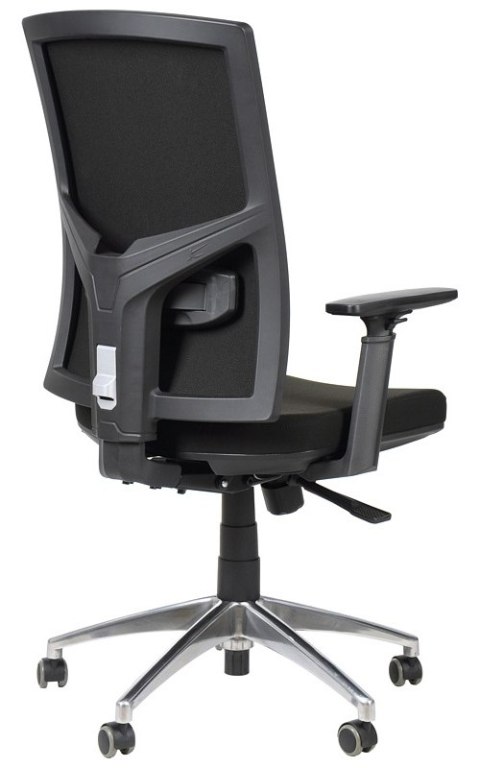 Fotel obrotowy KB-8922B/ALU CZARNY - krzesło biurowe do biurka - TILT Fotel obrotowy KB-8922B/ALU CZARNY - krzesło biurowe do biurka - TILT