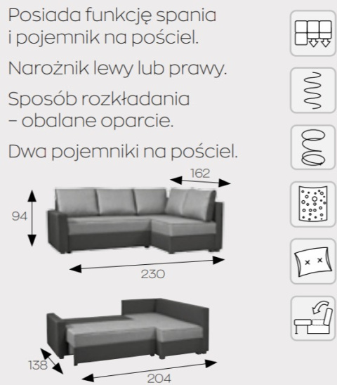 Markos Narożnik TOMI Markos Narożnik TOMI