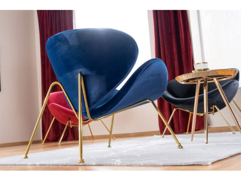 SIGNAL FOTEL MAJOR VELVET GRANATOWY BLUVEL86/ZŁOTY SIGNAL FOTEL MAJOR VELVET GRANATOWY BLUVEL86/ZŁOTY