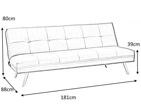 SIGNAL SOFA MORITZ VELVET SZARY TAP.157/ZŁOTY SIGNAL SOFA MORITZ VELVET SZARY TAP.157/ZŁOTY