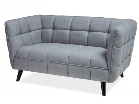 SIGNAL SOFA CASTELLO 3 JASNY SZARY LIRA 09 / WENGE SIGNAL SOFA CASTELLO 3 JASNY SZARY LIRA 09 / WENGE