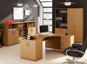 Meble Biurowe Biurko Silver BN-160LS buk bawaria