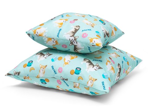 Poduszka dekoracyjna Hevea Milusie 45x45 (Kropeczki Szare) Poduszka dekoracyjna Hevea Milusie 45x45 (Kropeczki Szare)