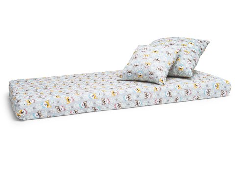 Poduszka dekoracyjna Hevea Milusie 60x60 (Paseczki Szare) Poduszka dekoracyjna Hevea Milusie 60x60 (Paseczki Szare)