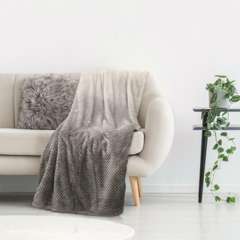 Intesi Koc /Pled Honey szary 150x200cm Intesi Koc /Pled Honey szary 150x200cm