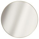 Intesi Lustro okrągłe Navira złote 55cm funkcjonalny i elegancki dodatek do salonu jadalni czy przedpokoju Intesi Lustro okrągłe Navira złote 55cm funkcjonalny i elegancki dodatek do salonu jadalni czy przedpokoju